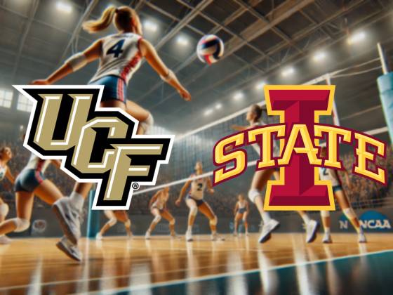 UCF Knights at Iowa State Cyclones Womens Volleyball